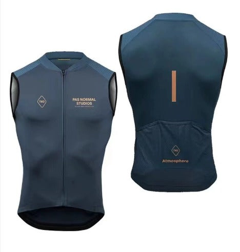 Gilet de Cyclisme Route PAS | Respirant, Coupe-Vent & Léger