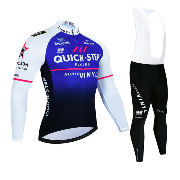 Quick Step | Kit de cyclisme pro à manches longues