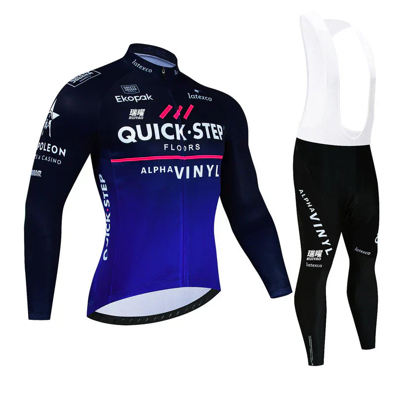 Quick Step | Kit de cyclisme pro à manches longues