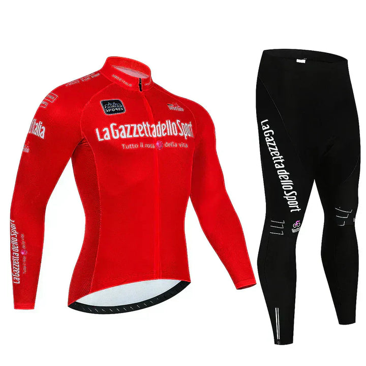 Giro D'Italia | Maillot De Cyclisme Professionnel À Manches Longues