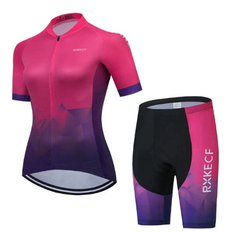BORA Ensemble Cyclisme Femme Maillot & Cuissard Respirants