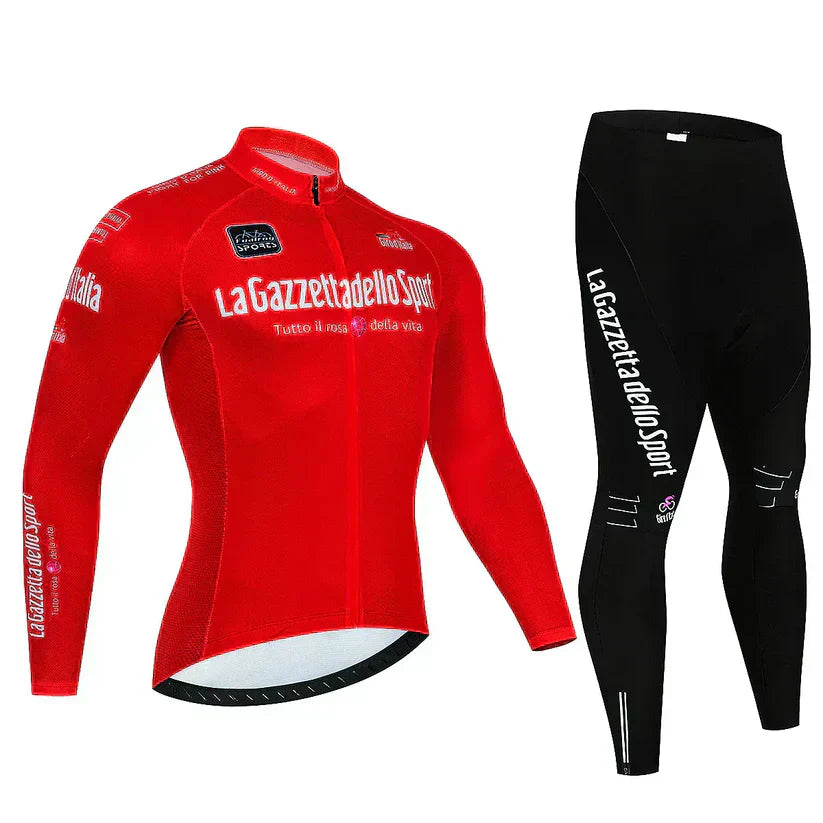Giro d'Italia | Tenue de cyclisme professionnelle à manches longues